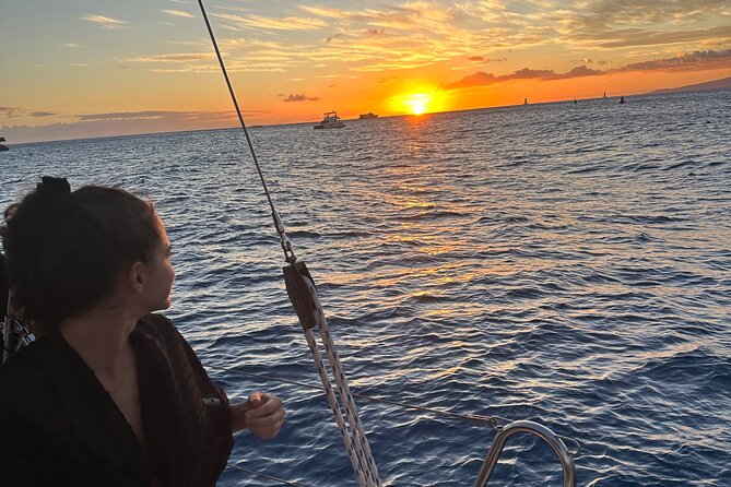 Small Group Waikiki Sunset Sailing Tour - On-board comfort: space to spread out, restrooms, and the sailing pace