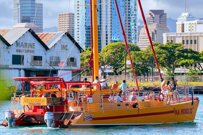 South Shore Open Sail from Kewalo Harbor Including Drinks - Crew energy and photo ops: the human part of the sail