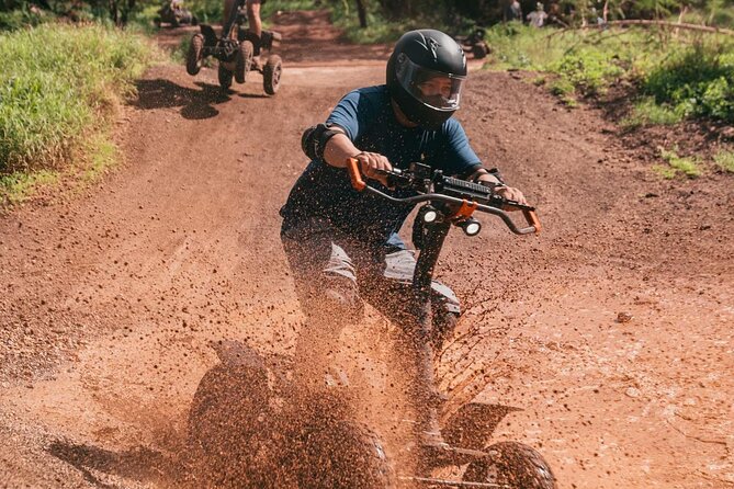 Stand Up ATV/Quad Jungle Trail Adventure - Where the action happens: Coral Crater Adventure Park and Kapolei setting