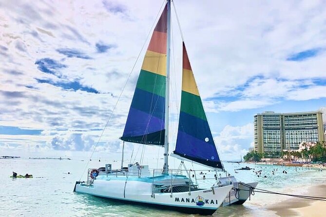Sunset sail Aboard Manakai Catamaran - Quick hits