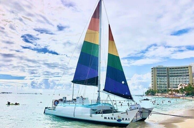 Sunset sail Aboard Manakai Catamaran - Boarding Mana Kai: the open-deck setup you will actually feel