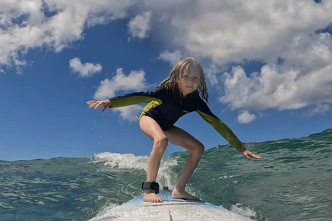Surf Lessons get your Social Media video & photos you Surfing HI. - Weather, Booking Timing, and When Plans Change