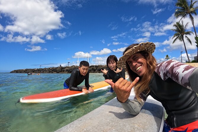 Surf Lessons get your Social Media video & photos you Surfing HI. - Small-Group Coaching With Eddie Fiel and Johnny Noel