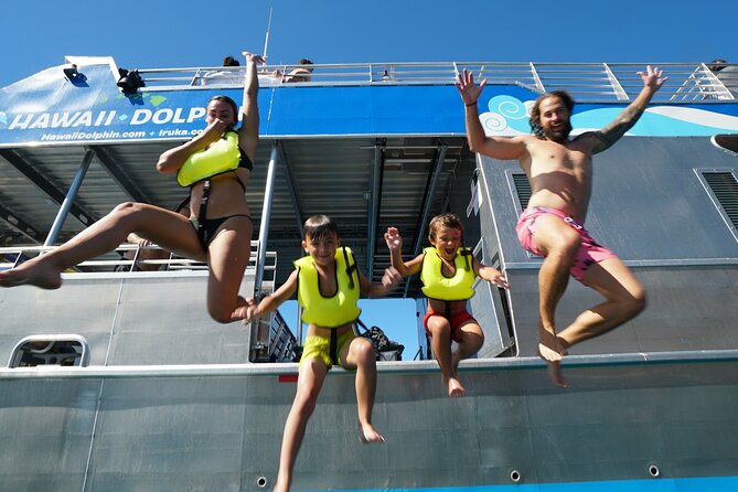 Swim with Dolphins Catamaran with Waterslide & Lunch on Oahu - How safe does it feel, really?