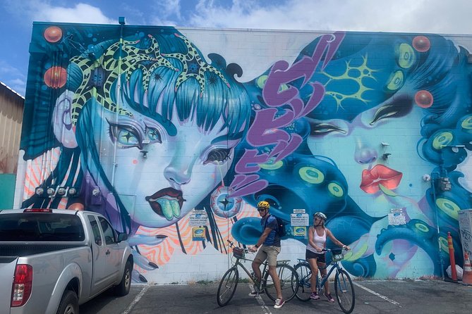 "Tour de Honolulu" Foodie Bike Tour - Kakaako to Ala Moana Beach Park, where the ride lets you breathe