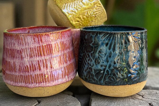 Two-hours handmade ceramic class, make your own souvenir Honolulu - Glazing and firing after class: pickup or shipping