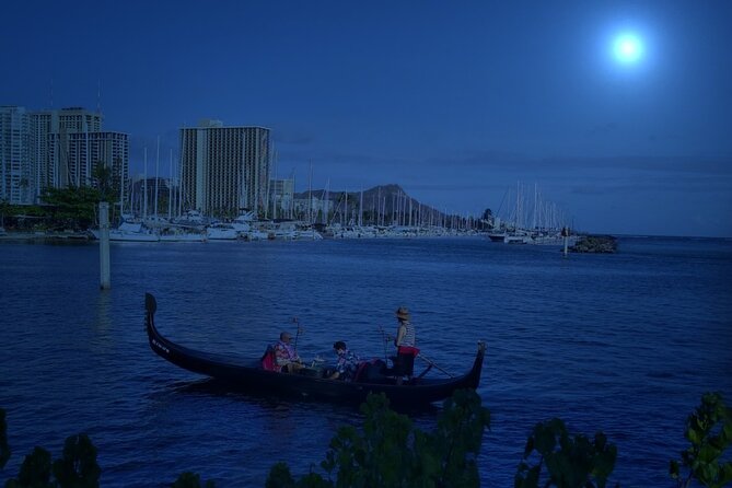 Valentine's Venetian Gondola Cruise in Waikiki - Under-Bridge Moments, City Lights, and Rainbows