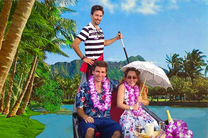 Valentine's Waikiki Gondola Cruise - 45 Minutes vs 1 Hour Sunset: Pick Based on What You Want to Feel