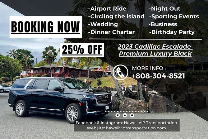 VIP Luxury Transfers: Honolulu Airport ↔ Waikiki ↔ Cruise Port - A Safety Comfort Note You Should Not Ignore