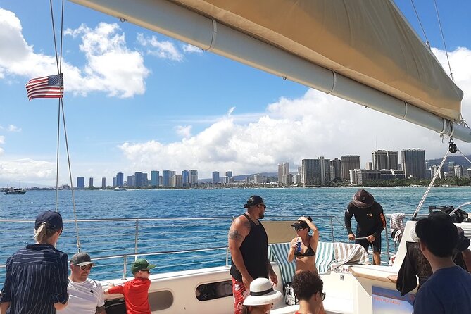 Waikiki 3pm Tradewind Sail - Open Bar Included - Comfort reality: bobbing seas, possible wet spots, and motion-sickness help