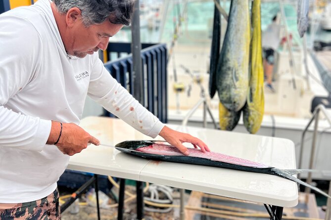 Waikiki Deep Sea Fishing Charter from Oahu - Meals and Drinks: Snacks Included, Lunch Only With Full-Day Bookings