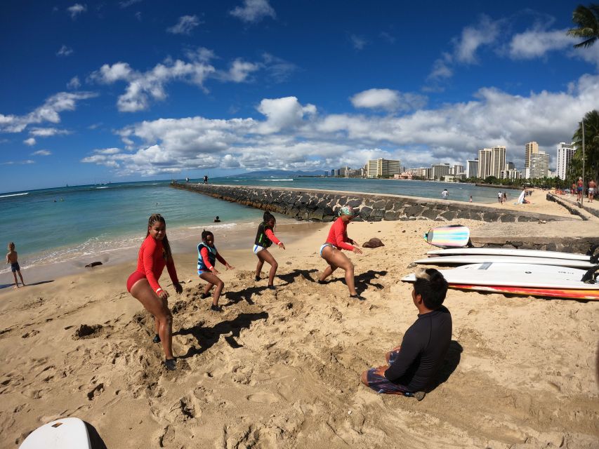 Waikiki: Family, Private, and Group Surfing Lessons - Waikiki Shuttle Pickup, Then a Short Ride to the Beach