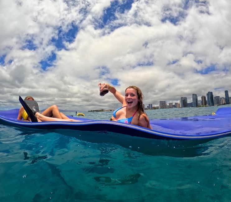 Waikiki Snorkeling and Ocean Waterpark Adventure - Glass-bottom underwater viewing room, dry or wet