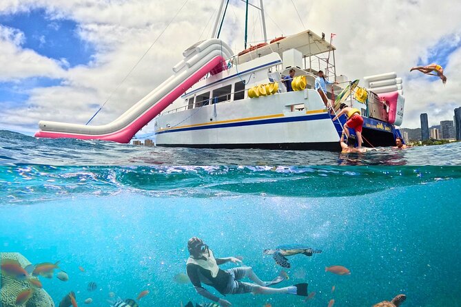 Waikiki Snorkeling & Ocean Waterpark Adventure from Oahu - Waikiki Route: Diamond Head Views, Waikiki Beach, and Ala Moana Stops