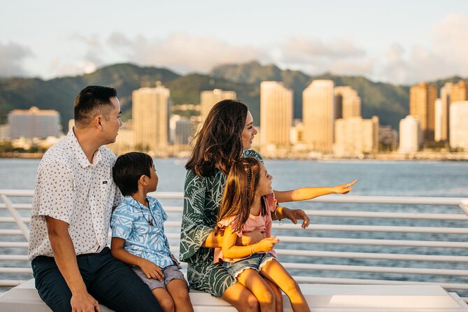 Waikiki Sunset Cocktail Cruise aboard the Majestic by Atlantis - Waikiki views from three decks: the angles you’ll want