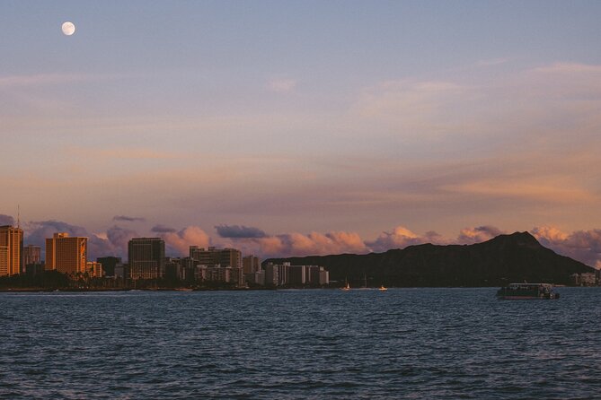 Waikiki Sunset Cruise Catamaran Boat Tour on Oahu - Drinks, Snacks, and BYOB Without the Glass Rule
