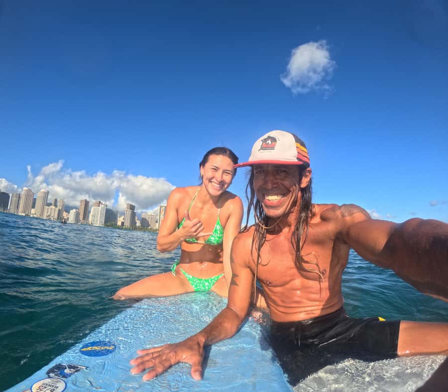 Waikiki: Surf Lessons Easy 60 min classes no crowds! - Meeting the Surf Bus at Ala Wai Boat Harbor (And Keeping Your Gear Safe)