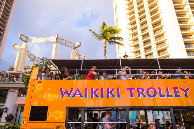 Waikiki Trolley Hop-On Hop-Off Tour of Honolulu - Waikiki-to-east side stops: Diamond Head views, zoo time, and ocean-side scenery
