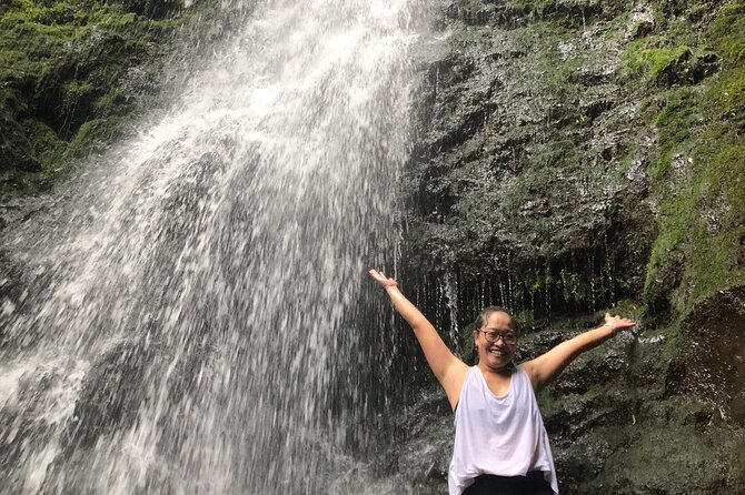 Waterfall Hike , Sightseeing & East Side Beach Day - A Jeep-to-waterfall-to-beach day on Oahu